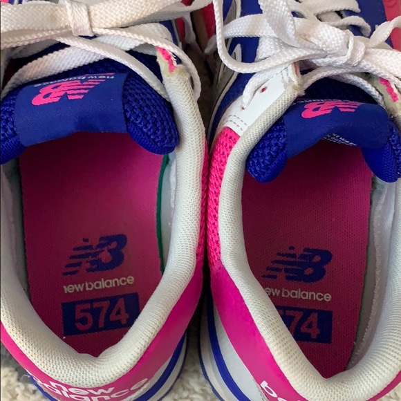 New Balance 574 pink 8.5 - Picture 5 of 7